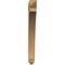 Ekena Millwork Thorton Arts & Crafts Rough Sawn Bracket, Western Red Cedar, 4"W x 34"D x 40"H BKT04X34X40THR03RWR - alternate 4
